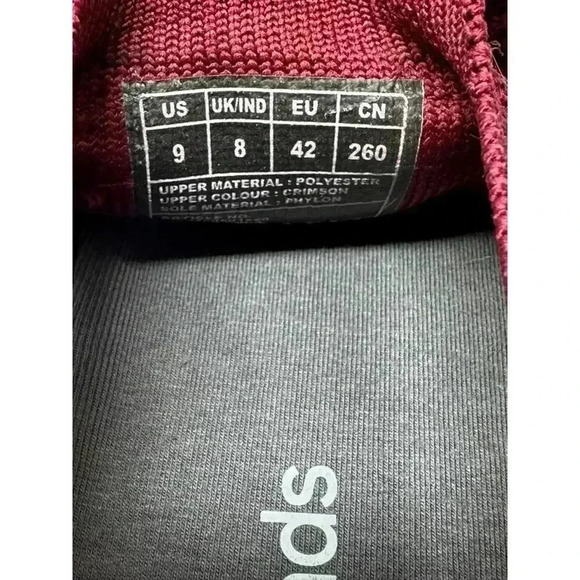 Flatheads Luft Ultralight Knit Sneakers Shoes Unisex Size 9 Crimson - Picture 10 of 12